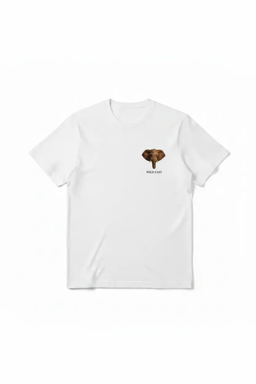 Wild East Tee — White - Wildlife Fine Art Print - Wild East Visuals